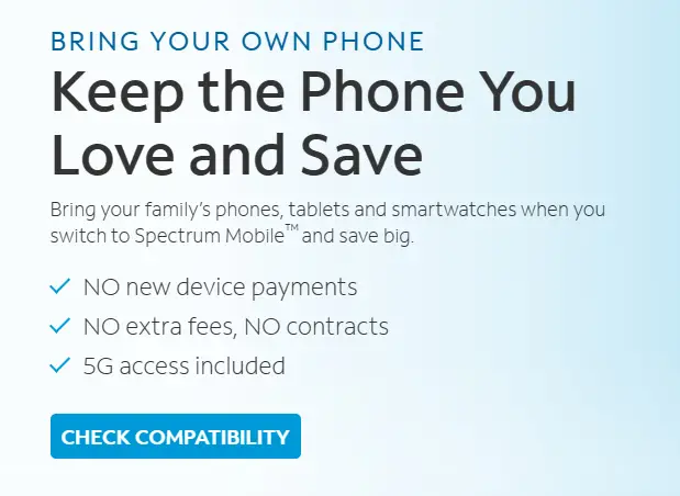 What Phones Are Compatible with Spectrum Mobile?